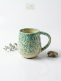 ClayMora | Mint Drift Mug ( 350 ML )