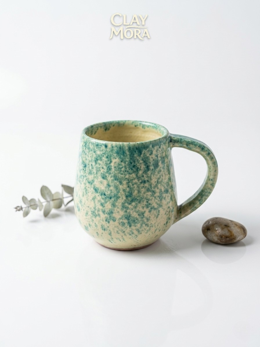 ClayMora | Mint Drift Mug ( 350 ML )