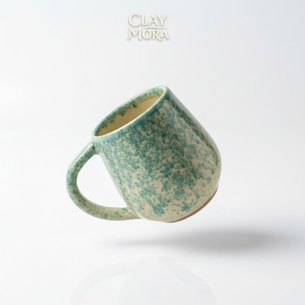ClayMora | Mint Drift Mug ( 350 ML )